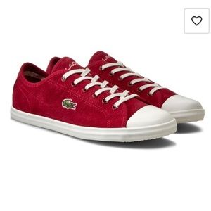 Lacoste suede sneakers